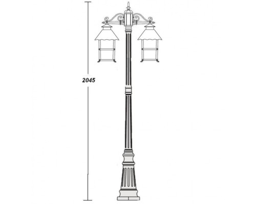 Наземный фонарь  81409А Gb Oasis Light