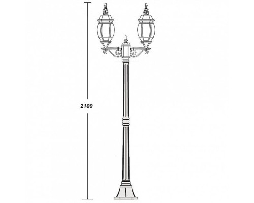 Наземный фонарь  83408LA Bl Oasis Light