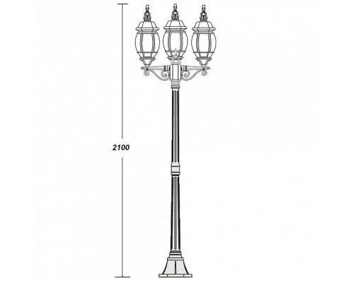 Наземный фонарь  83408LB Gb Oasis Light