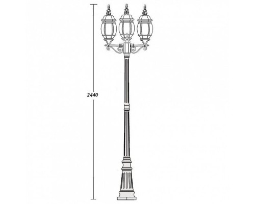 Наземный фонарь  83409LB Gb Oasis Light