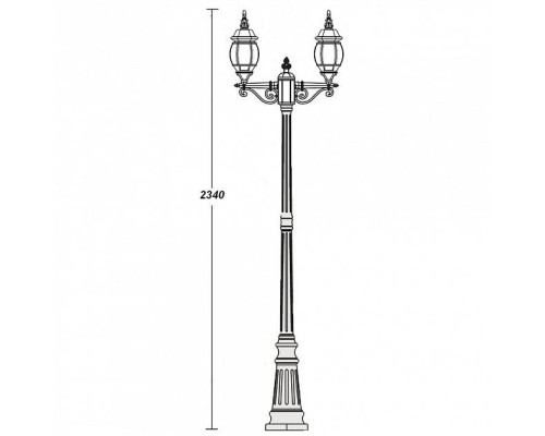 Наземный фонарь  83409SA Bl Oasis Light