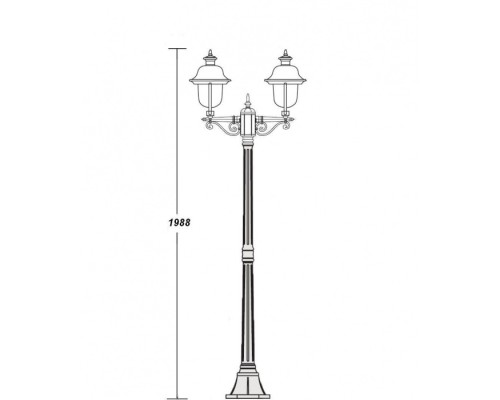 Наземный фонарь  84308cA Bl Oasis Light