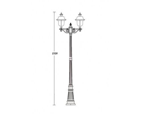 Наземный фонарь  84309cA Bl Oasis Light