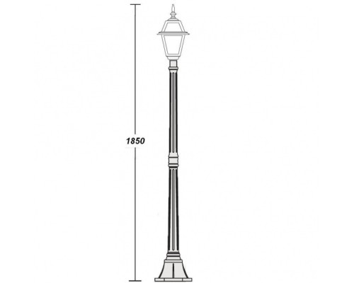 Наземный фонарь  91108 lgG Bl Oasis Light
