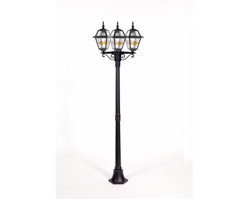 Наземный фонарь FARO lead GLASS 91108B lgY Bl Oasis Light