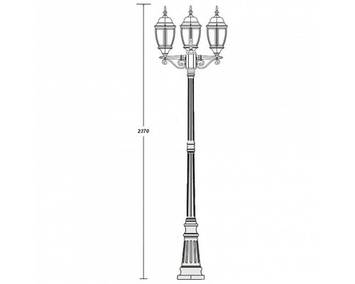 Наземный фонарь  91209LB Bl Oasis Light