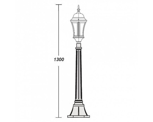 Наземный фонарь  91307L Gb Oasis Light
