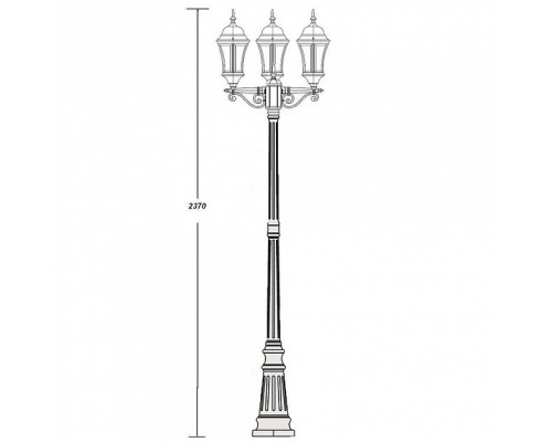 Наземный фонарь  91309LB Gb Oasis Light