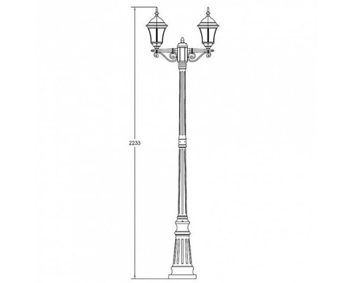 Наземный фонарь  91309SA Gb Oasis Light