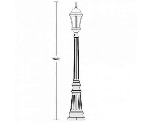 Наземный фонарь  91311L Gb Oasis Light