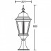 Наземный фонарь  91404L Bl Oasis Light