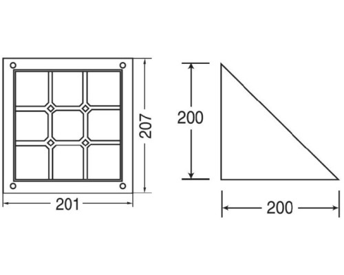Настенный светильник уличный SIDNEY 91441 Bl Oasis Light