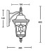 Настенный фонарь уличный VENECIA 2S 91802S/04 Bl Oasis Light