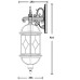 Настенный фонарь уличный SORENTO 92602/08 Bl Oasis Light