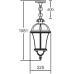 Уличный светильник подвесной ROMA L 95205L W Oasis Light