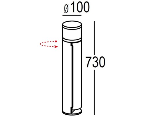 Наземный светильник Розетки AL6033-730 Bl Oasis Light