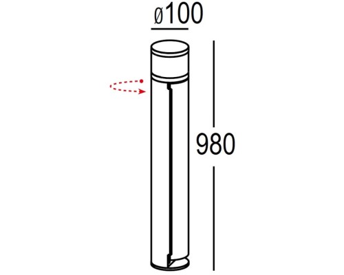 Наземный светильник Розетки AL6033-980 Bl Oasis Light