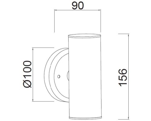 Архитектурная подсветка TUBE LED ST5108-3K SS Oasis Light