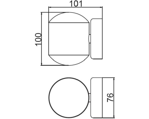Архитектурная подсветка TUBE LED ST5212-3K SS Oasis Light