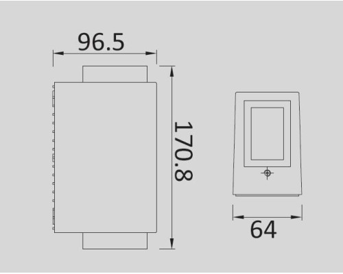 Архитектурная подсветка  W1862-B3 Gr Oasis Light