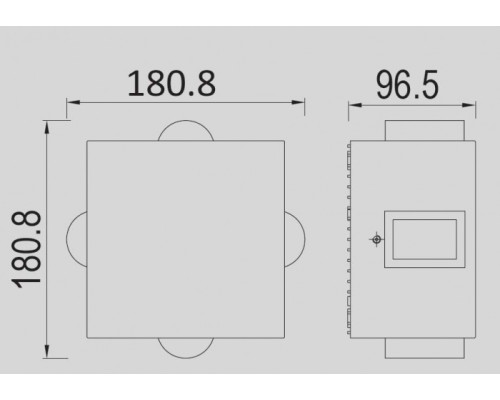 Архитектурная подсветка  W1863-B2 Gr Oasis Light