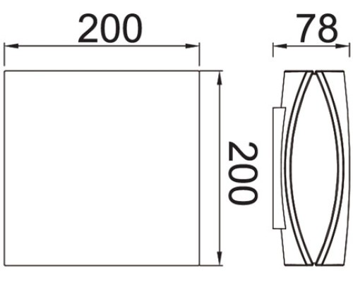 Архитектурная подсветка SIDNEY LED W1869 V Oasis Light