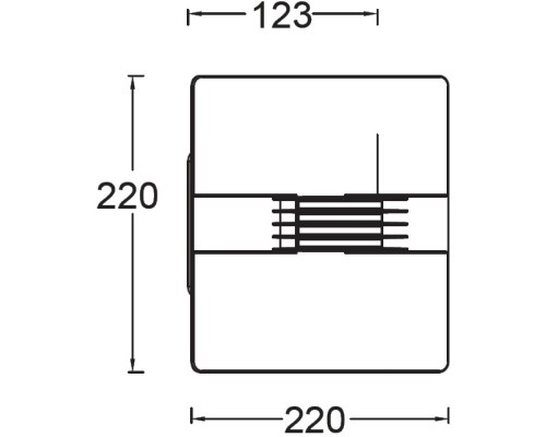 Архитектурная подсветка TUBE LED W1879 Gr Oasis Light