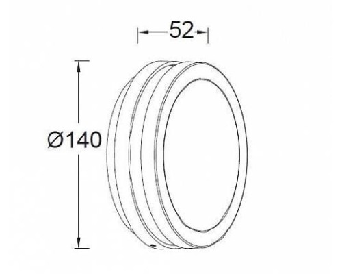 Настенный светильник уличный  W3172S-3K Gr Oasis Light