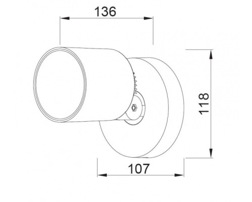 Прожектор уличный  W6092-3K Gr Oasis Light