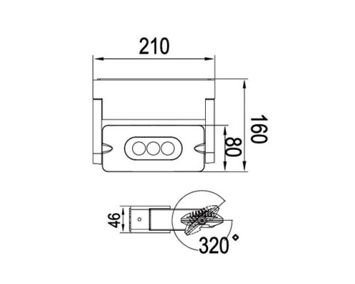 Архитектурная подсветка  W6144S-1 S Oasis Light