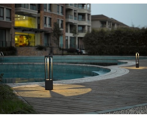 Наземный светильник  W61848-650 Gr Oasis Light