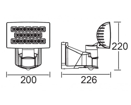 Прожектор уличный  W6295 W Oasis Light
