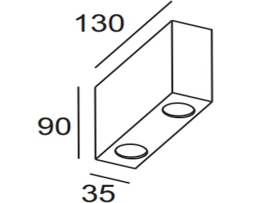 Настенный светильник уличный TUBE LED W78118 S Oasis Light