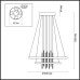 Подвесной светильник Monica 3901/63L Odeon Light