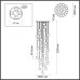 Подвесная люстра Crystal 5008/120L Odeon Light