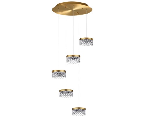 Подвесная люстра Fivre 5032/30L Odeon Light