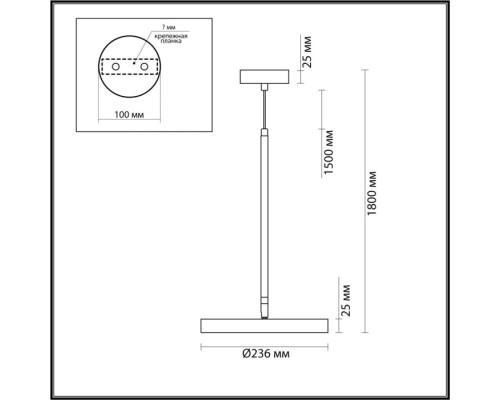 Подвесной светильник Bergi 5064/15L Odeon Light