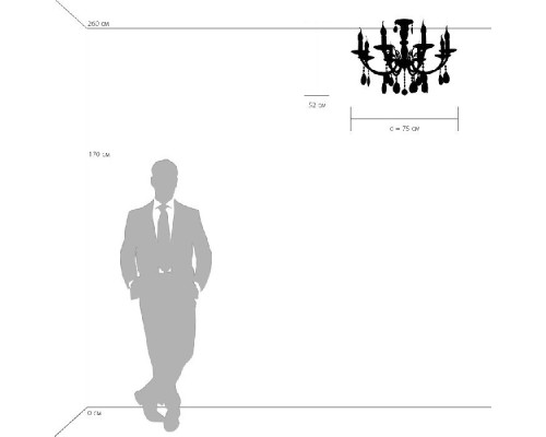 Подвесная люстра STREGARO 694082 Osgona