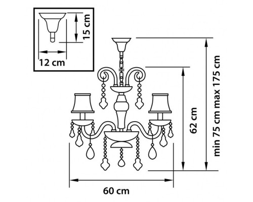 Подвесная люстра NATIVO 715067 Osgona