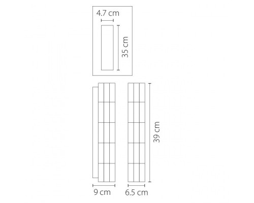 Настенный светильник Limpio 722620 Osgona