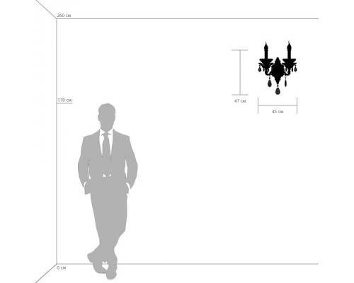 Бра AMPOLLO 786622 Osgona