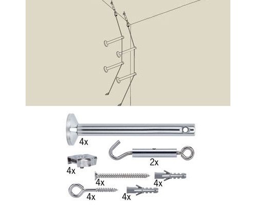 Крепежный комплект для струны Wire System 17834 Paulmann