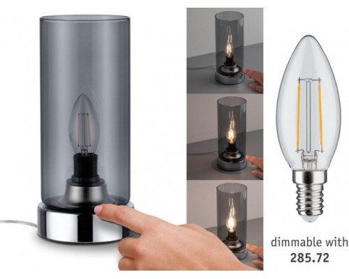 Интерьерная настольная лампа Pinja 77056 Paulmann