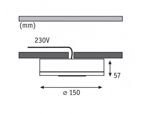 Точечный светильник  92736 Paulmann