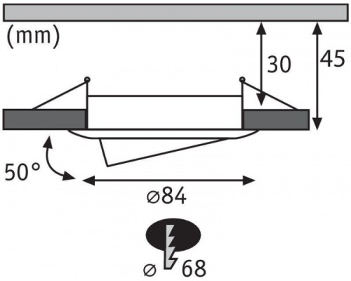 Точечный светильник Zigbee LED Nova Plus 92962 Paulmann