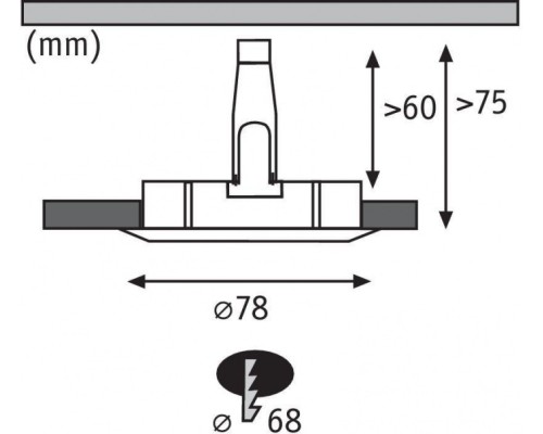 Точечный светильник Nova 92979 Paulmann