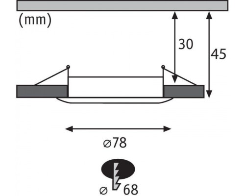 Точечный светильник Nova Coin 93461 Paulmann