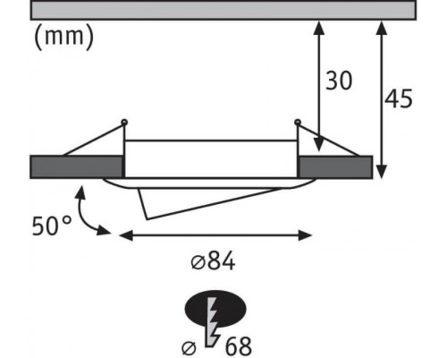 Точечный светильник Nova Coin 93483 Paulmann