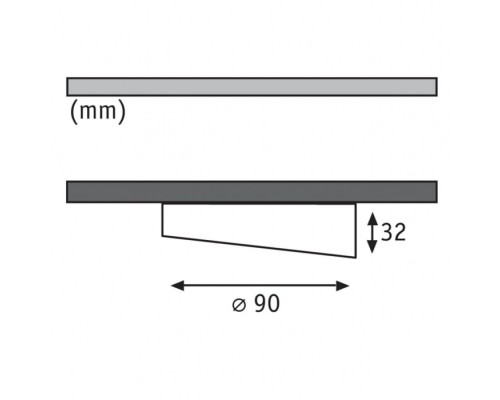 Точечный светильник  93582 Paulmann