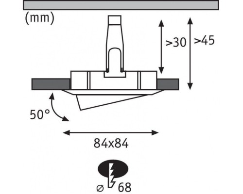 Точечный светильник Nova Coin 93678 Paulmann